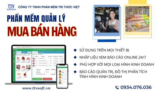 Phần Mềm Quản Lý Mua Bán Hàng 